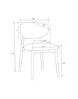 Sloane Upholstered Dining Chairs, Set of 2
