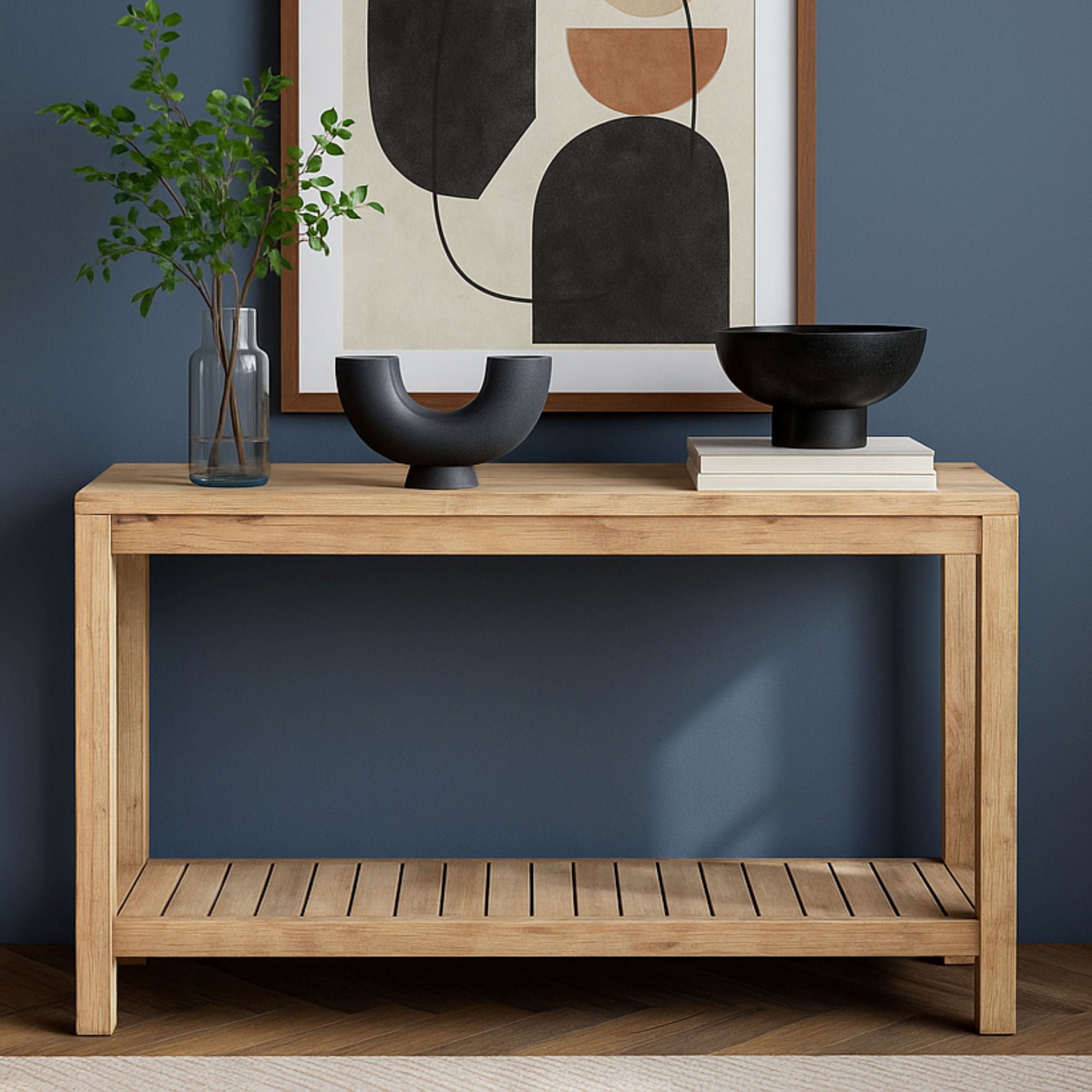 Petter Console Table with Shelf