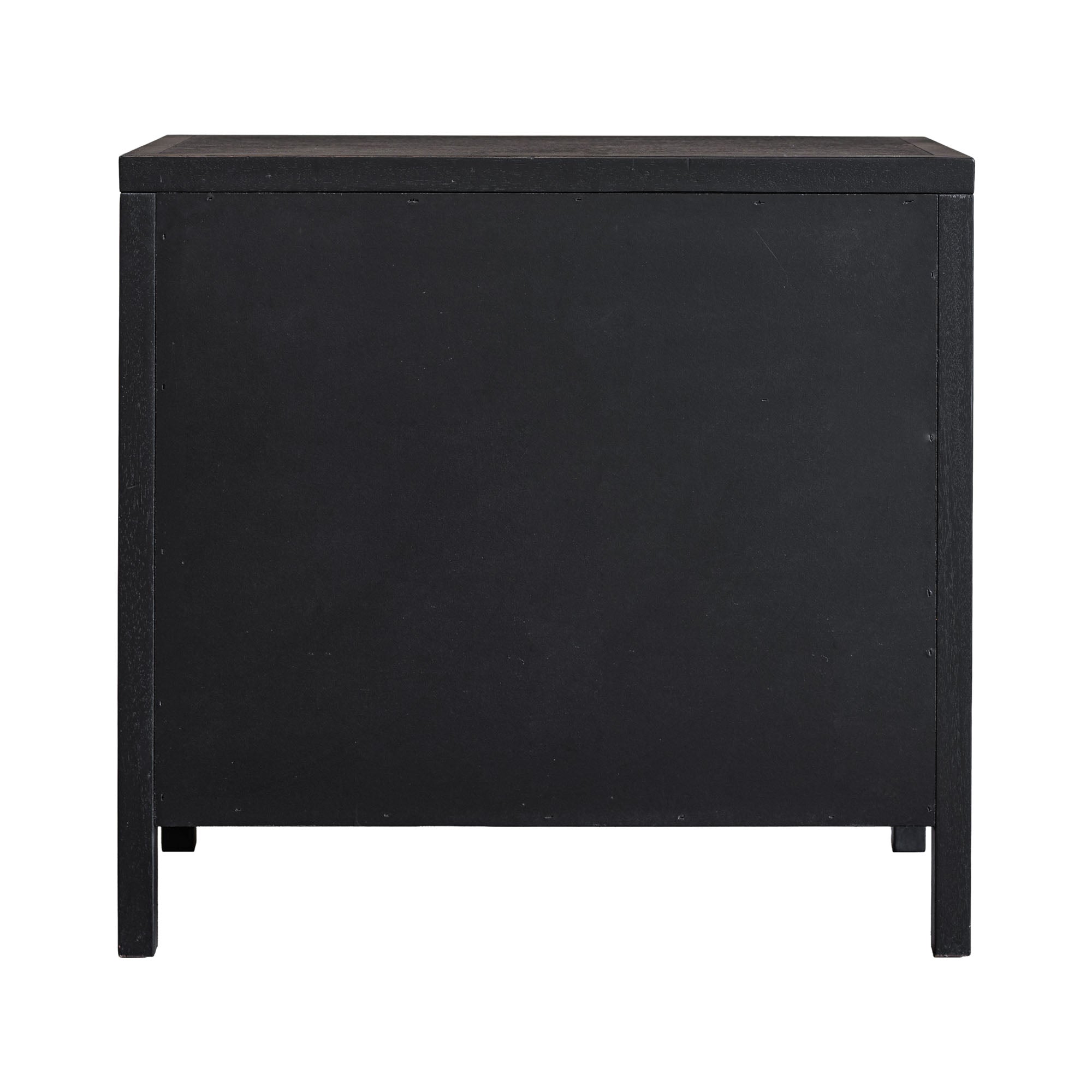 solid wood dresser black Callan 3-Drawer Wood Dresser with Storage Black