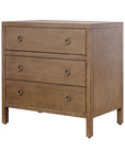 Callan 3 Drawer Dresser Solid Wood dresser
