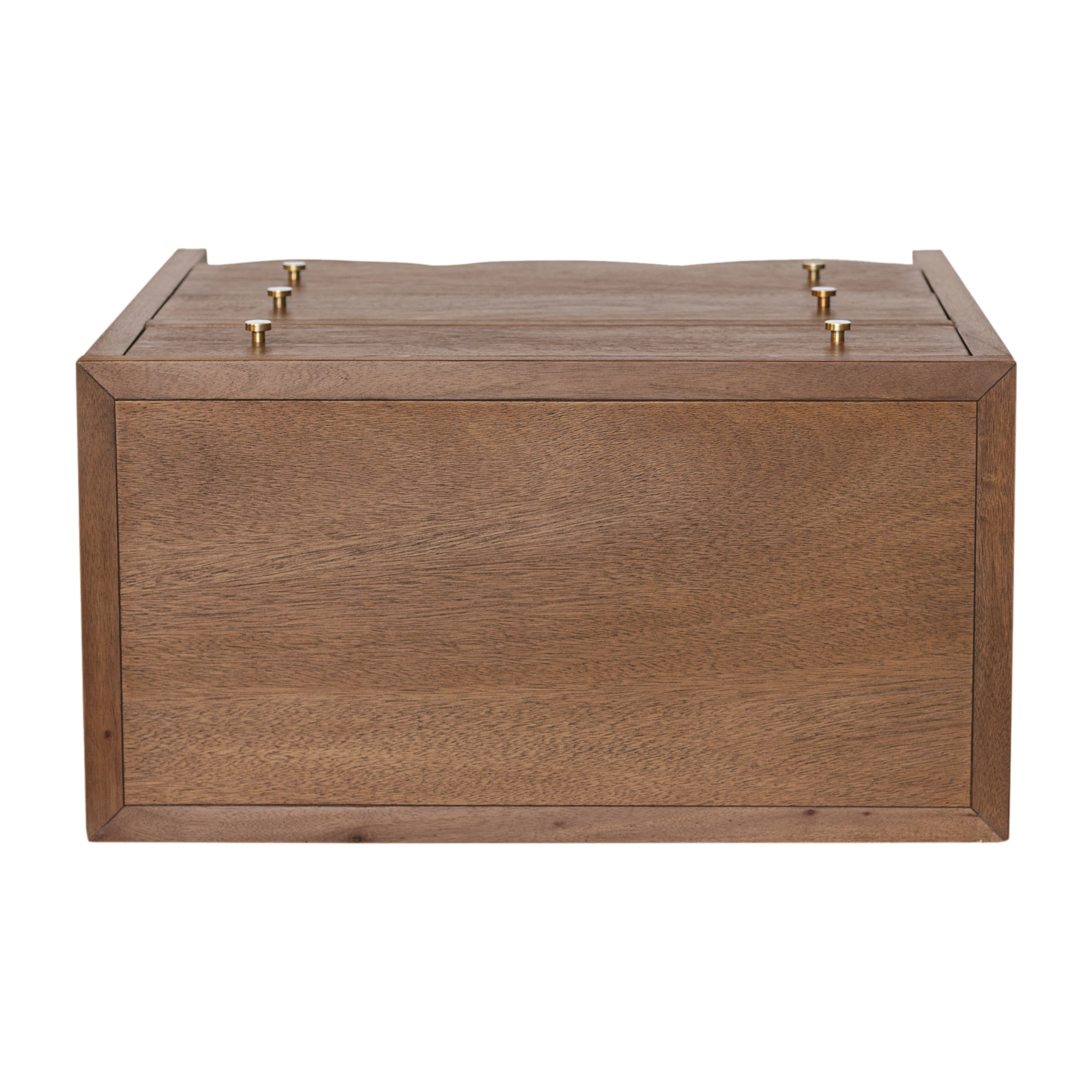 Morrowind 34" W Scallop Bayur Wood 3 Drawer Dresser