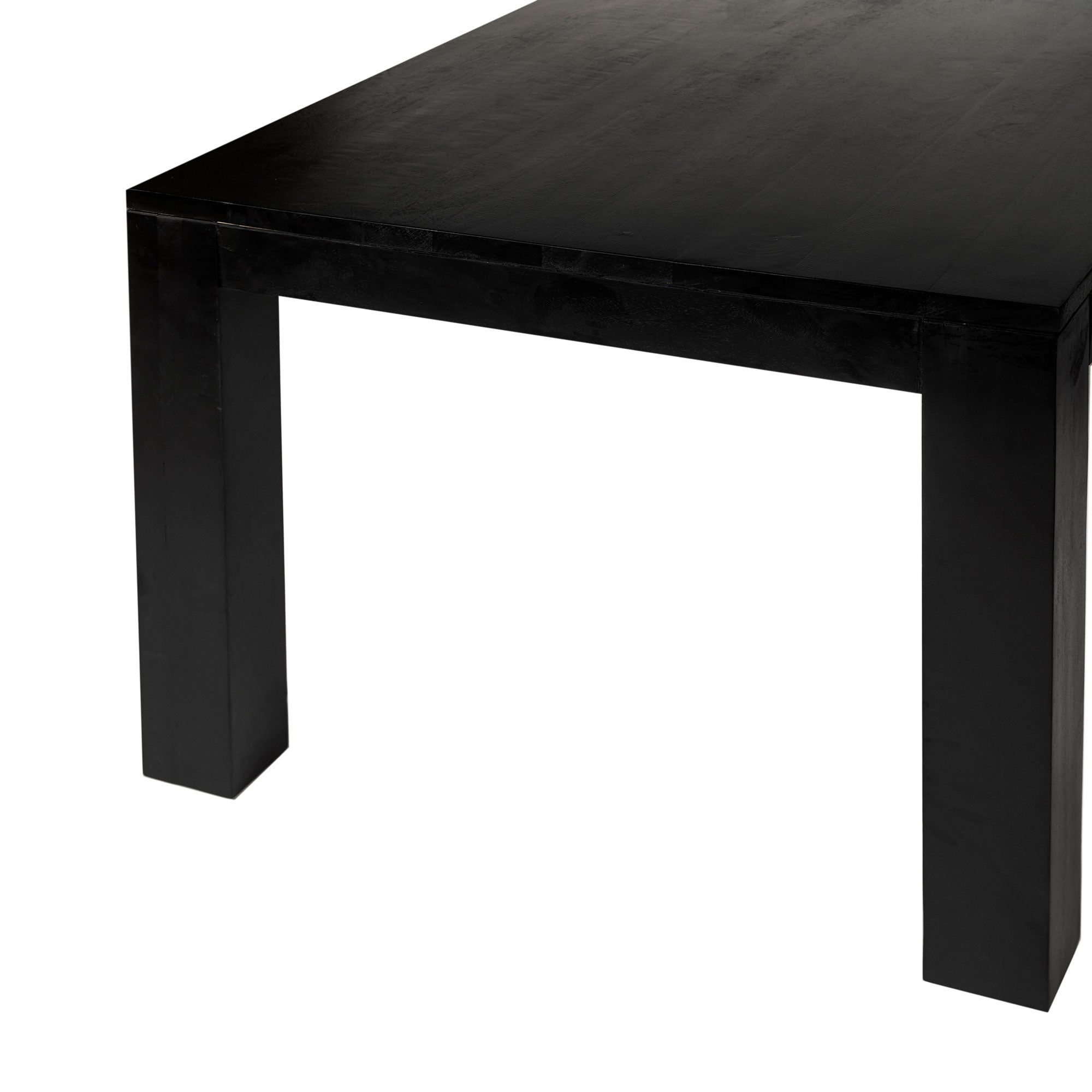 Parsons Solid Wood Rectangular Dining Table, 63"