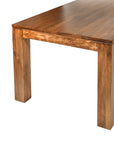 Parsons Solid Wood Rectangular Dining Table, 63"