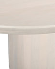 Celeste Arch Base 84"W Oval Dining Table