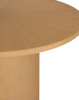 Indigo Road by Egypt Sherrod x East at Main Bianca 48" Round Natural Wood Dining Table