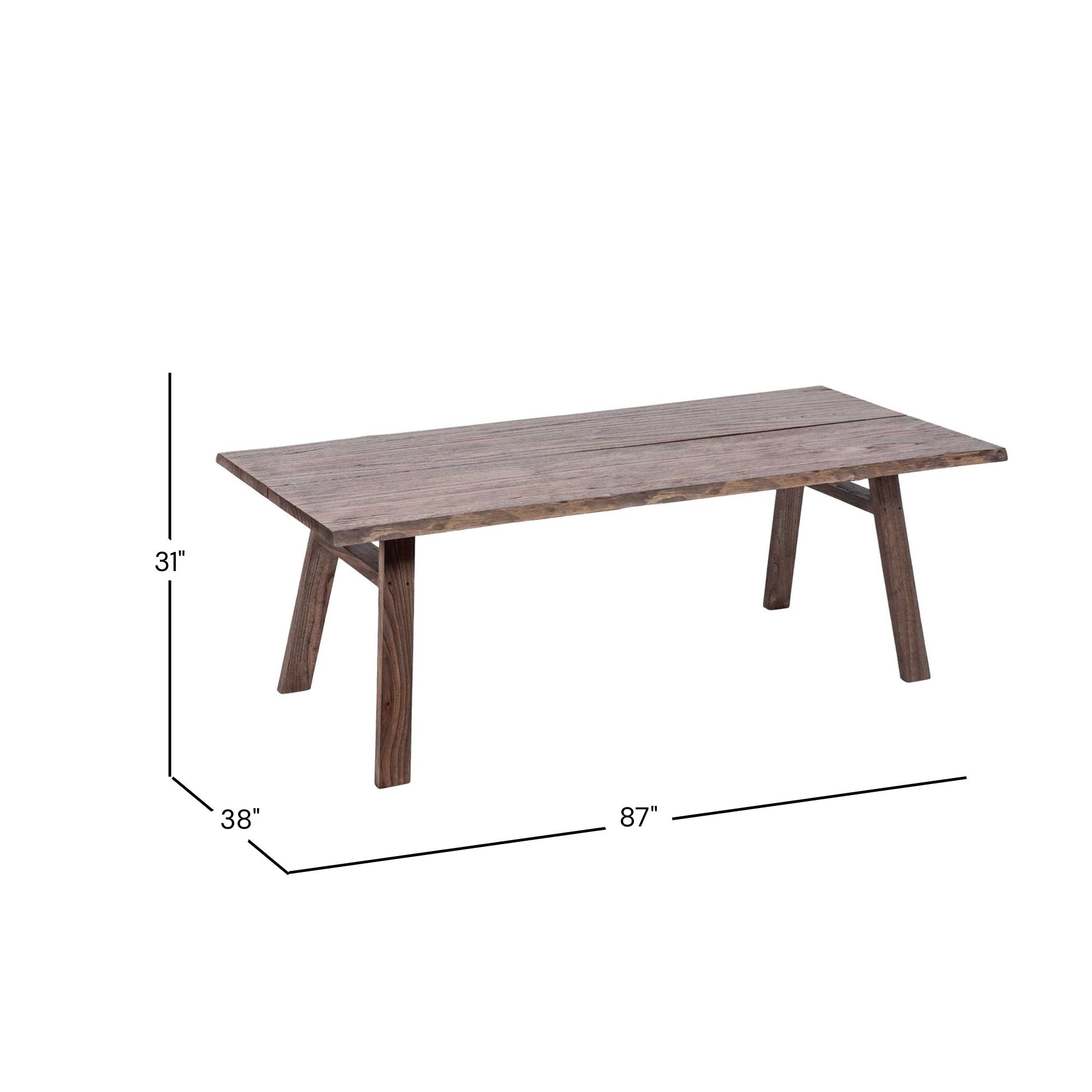 Reese Live Edge Dining Table