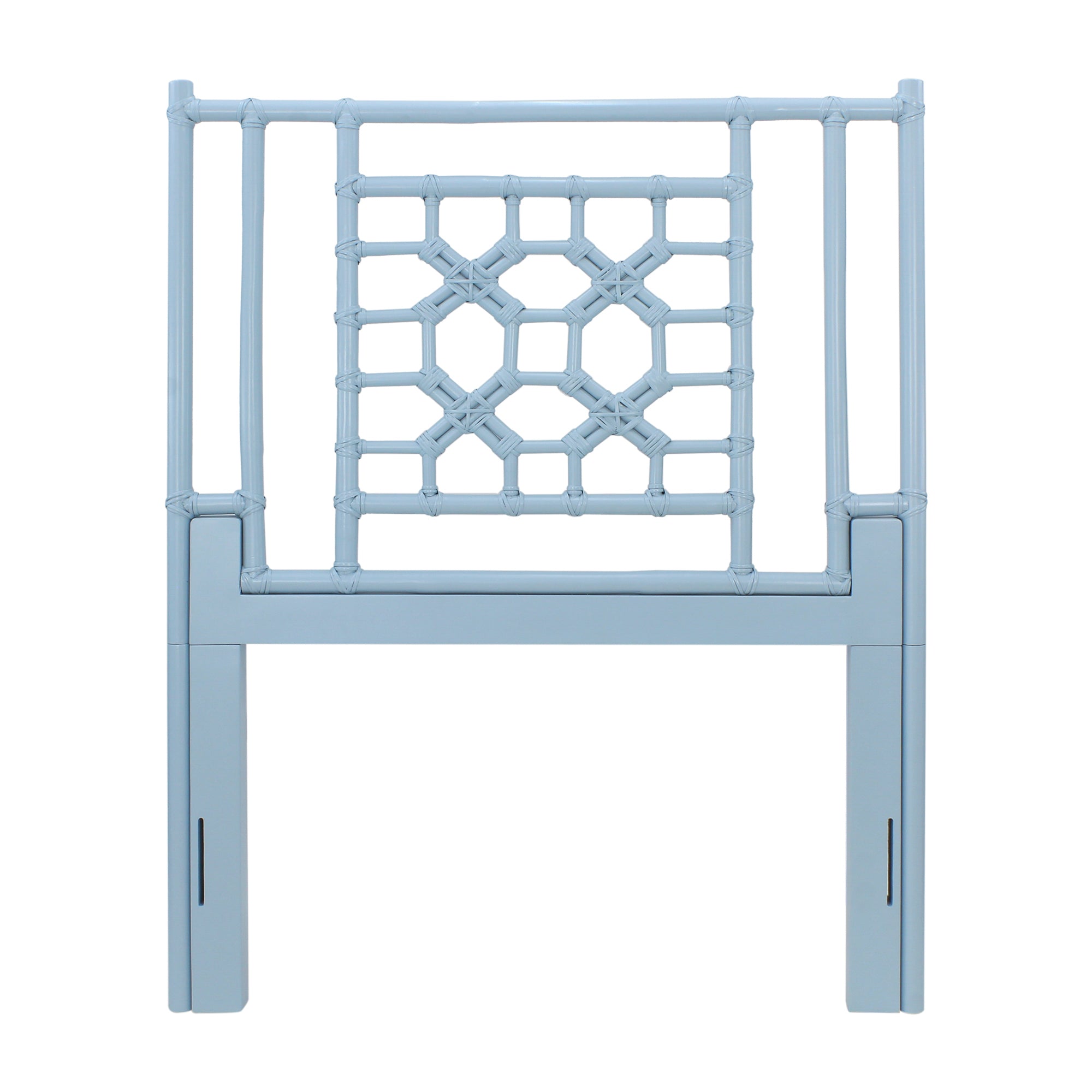 Annalisa Rattan Lattice Back Headboard