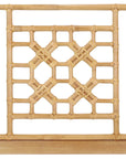 Annalisa Handwoven Rattan Lattice Headboard