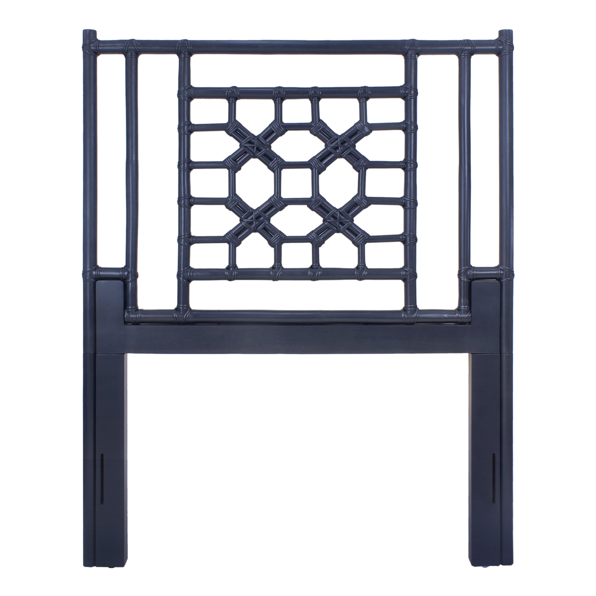 Annalisa Rattan Lattice Back Headboard
