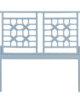 Annalisa Rattan Lattice Back Headboard