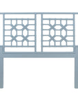 Annalisa Rattan Lattice Back Headboard