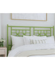 Annalisa Rattan Lattice Back Headboard