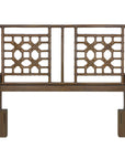 Annalisa Handwoven Rattan Lattice Headboard