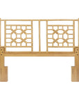Annalisa Handwoven Rattan Lattice Headboard