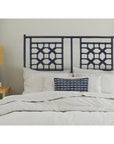 Annalisa Rattan Lattice Back Headboard
