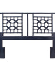 Annalisa Rattan Lattice Back Headboard
