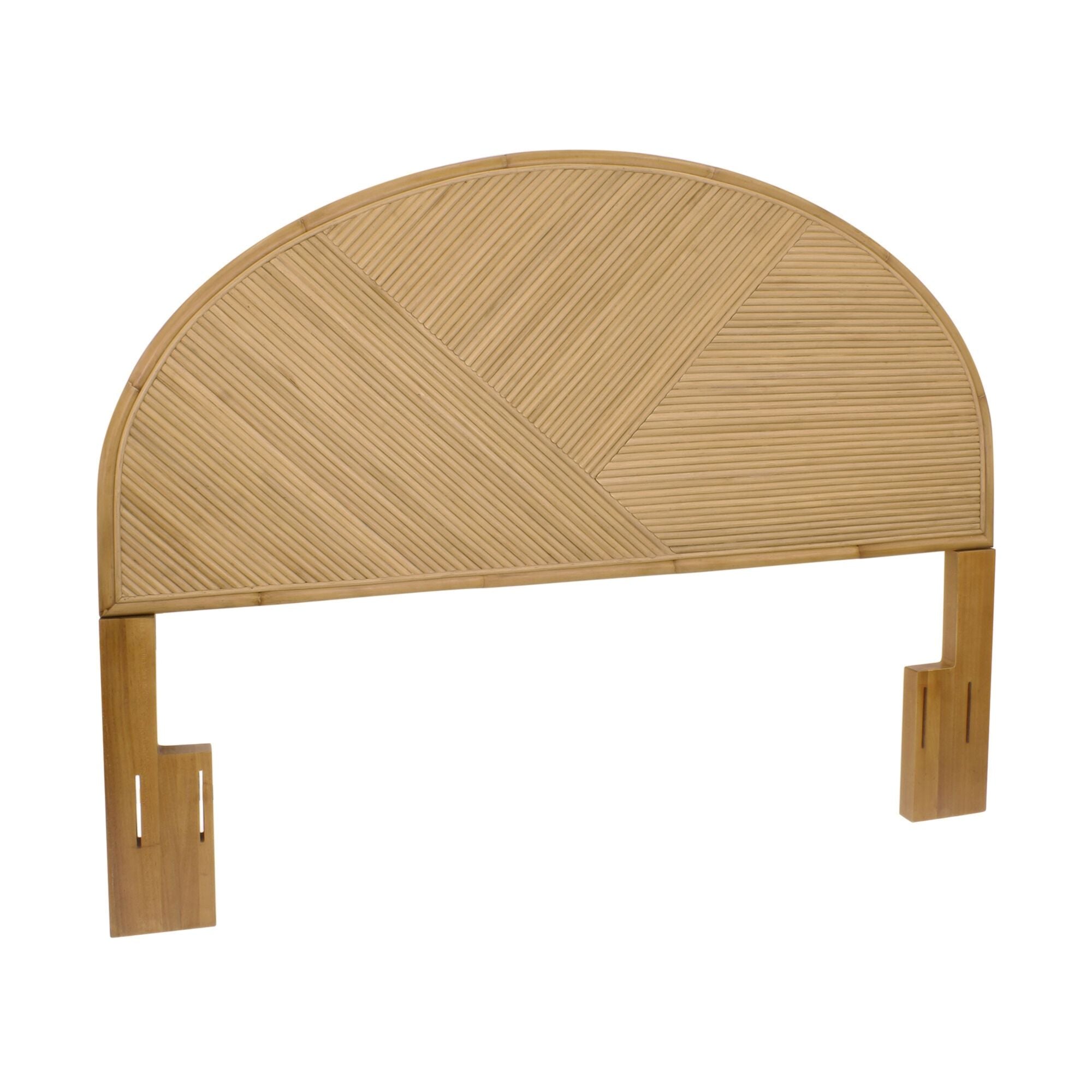 Indigo Road by Egypt Sherrod x East at Main Doma Rattan Ribbed Headboard