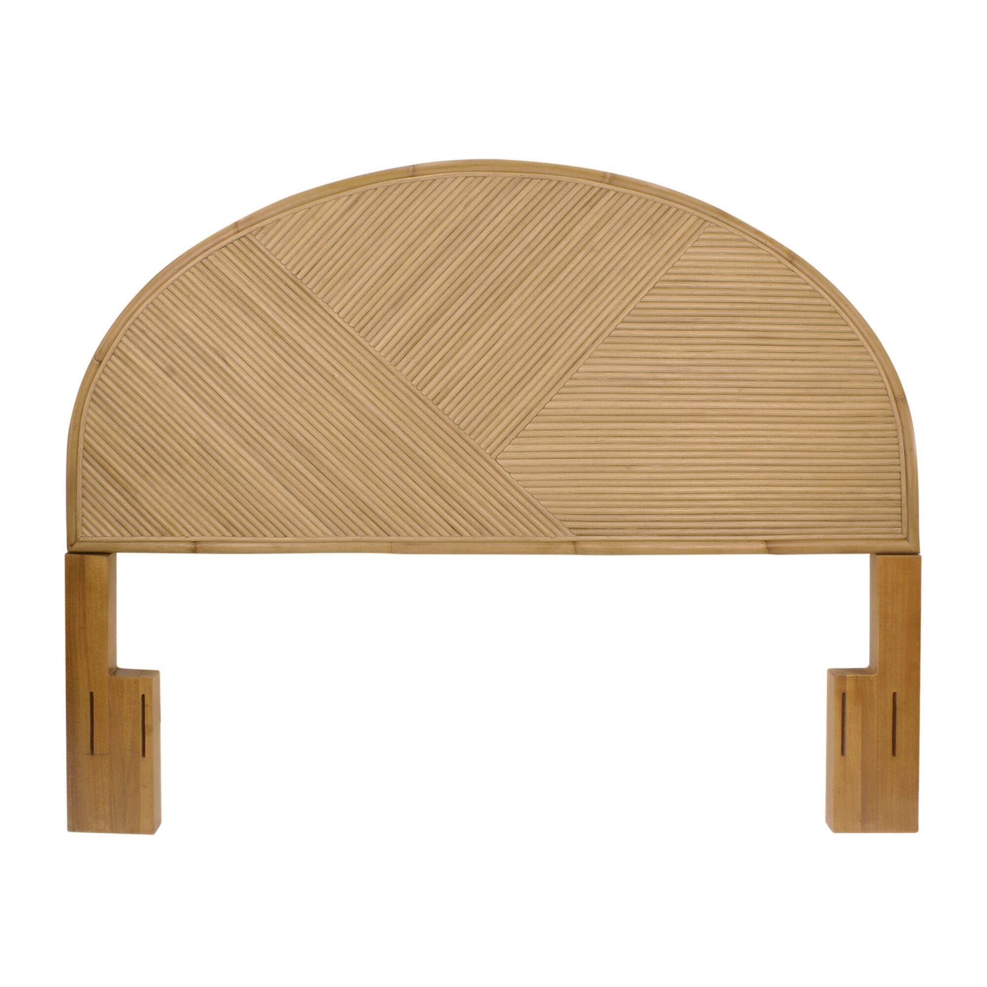 Indigo Road by Egypt Sherrod x East at Main Doma Rattan Ribbed Headboard