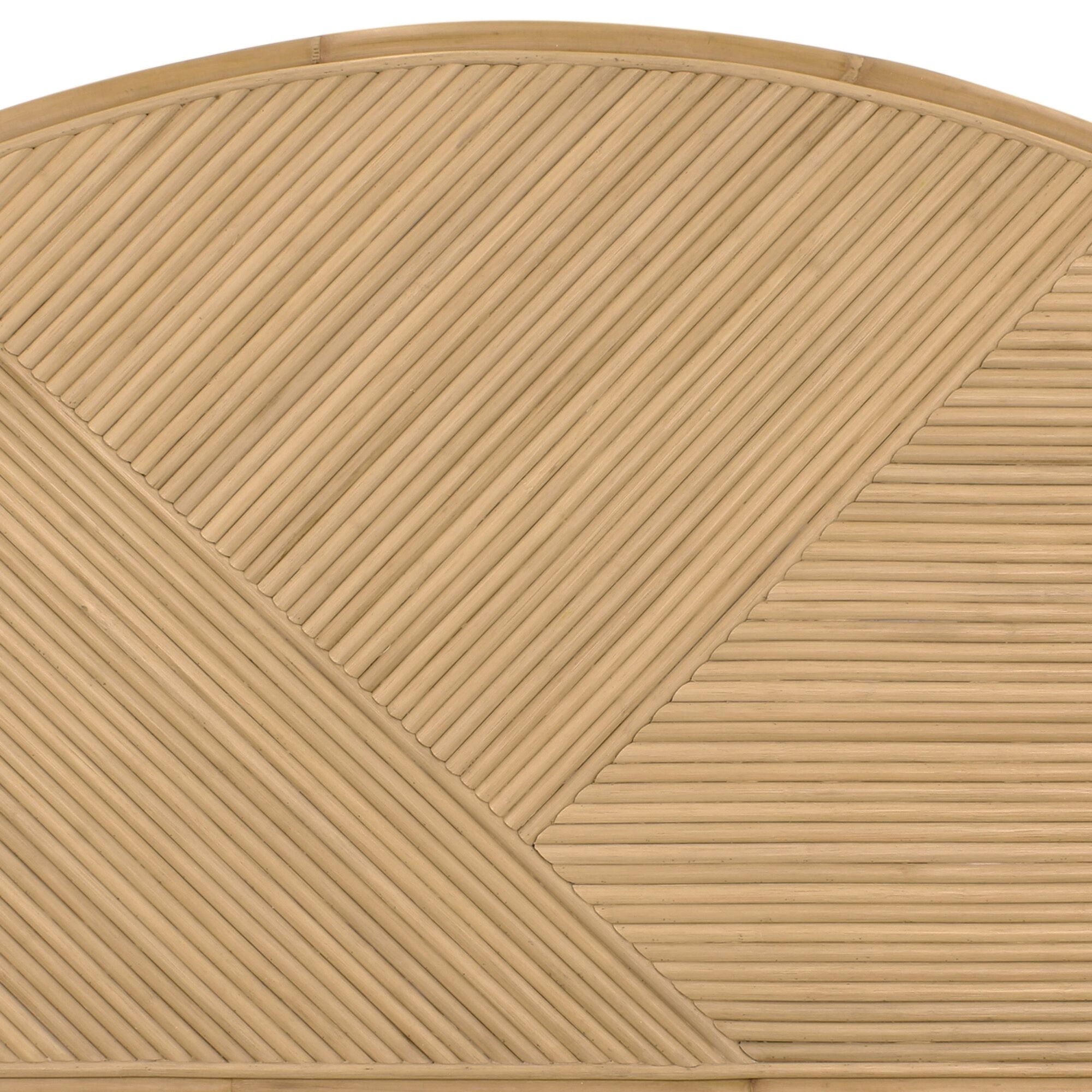 Indigo Road by Egypt Sherrod x East at Main Doma Rattan Ribbed Headboard