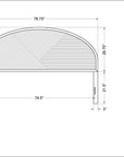 Doma Rattan Ribbed Headboard
