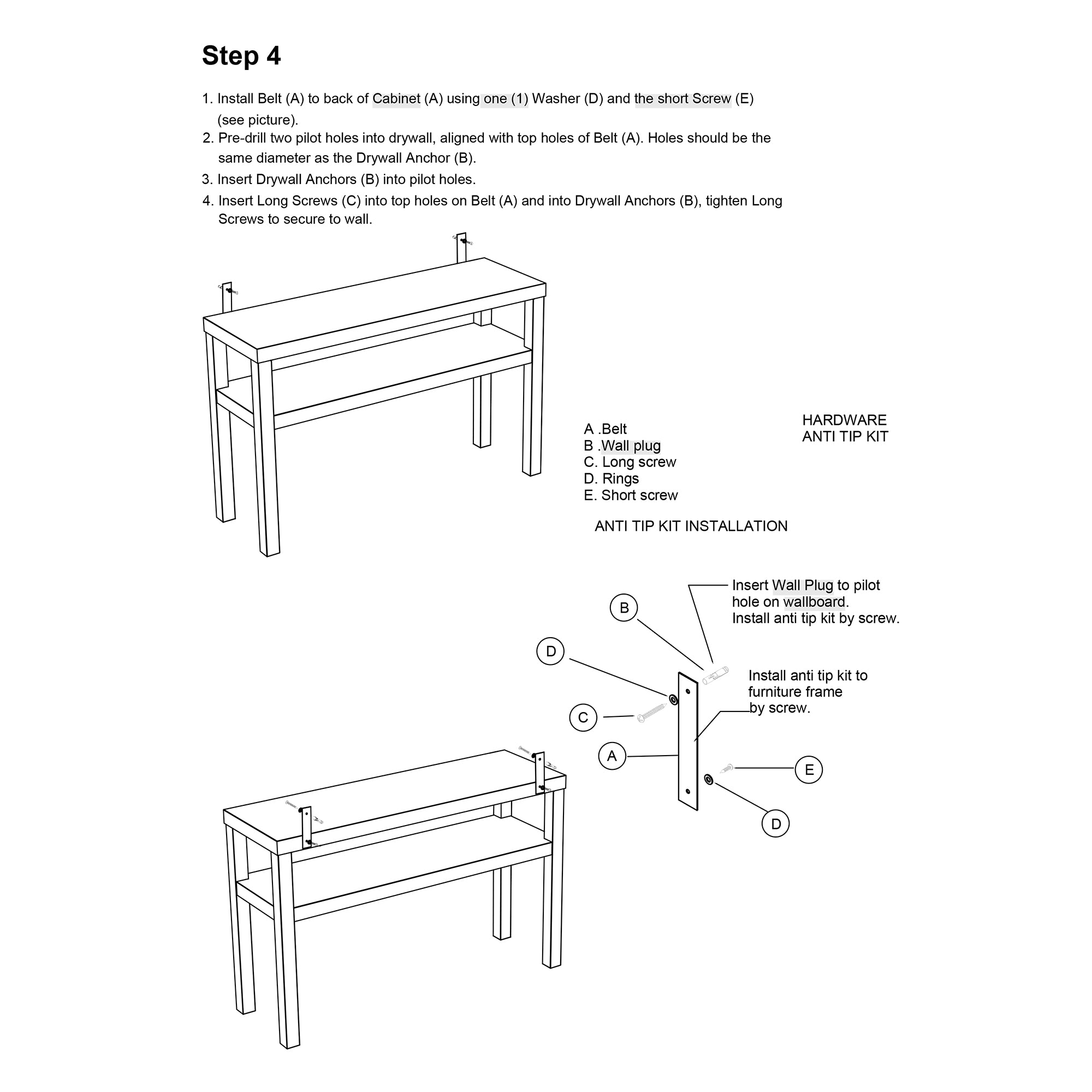 Indigo Road by Egypt Sherrod x East at Main Gia Raffia Console Table