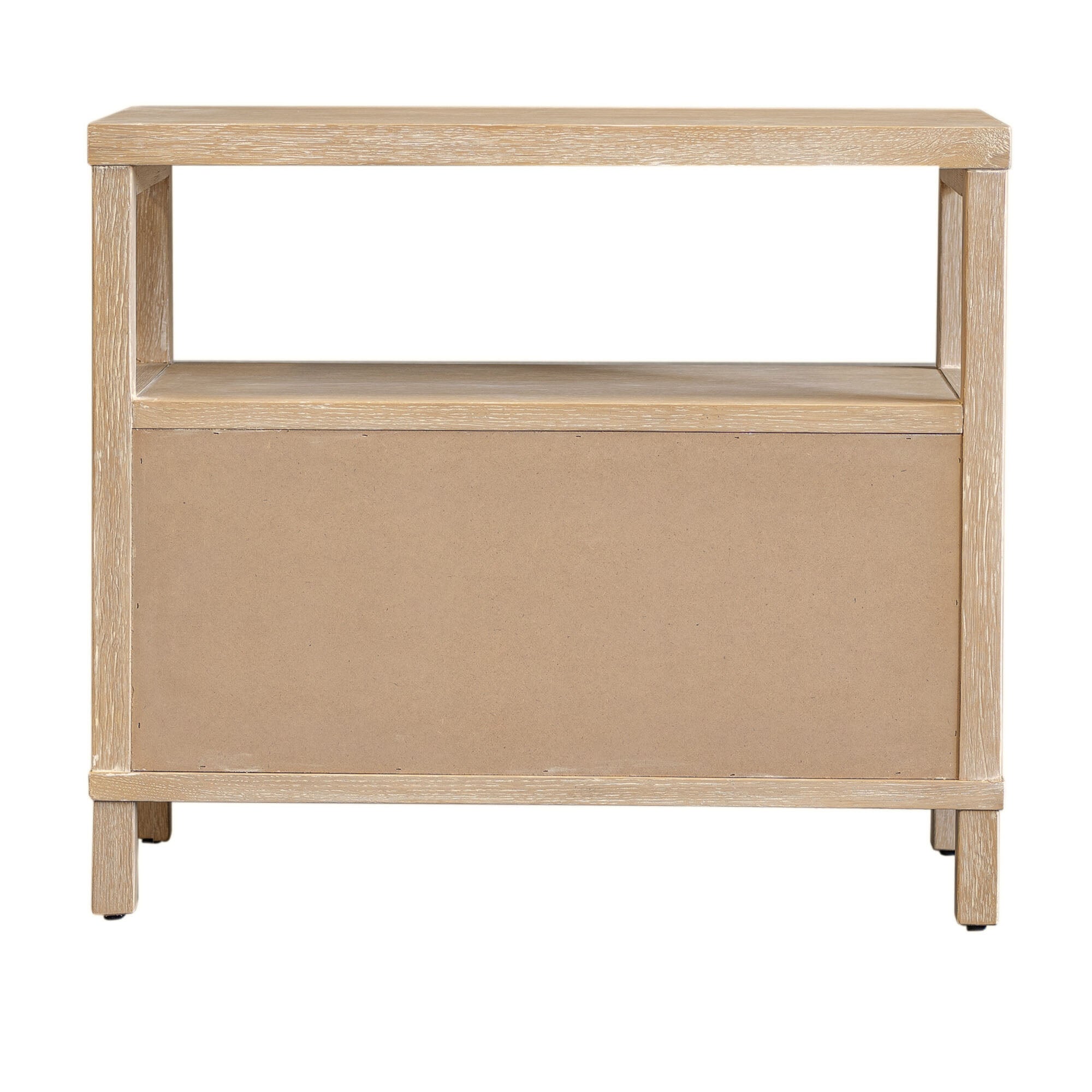 Gemma Solid Wood 2 Drawer Nightstand