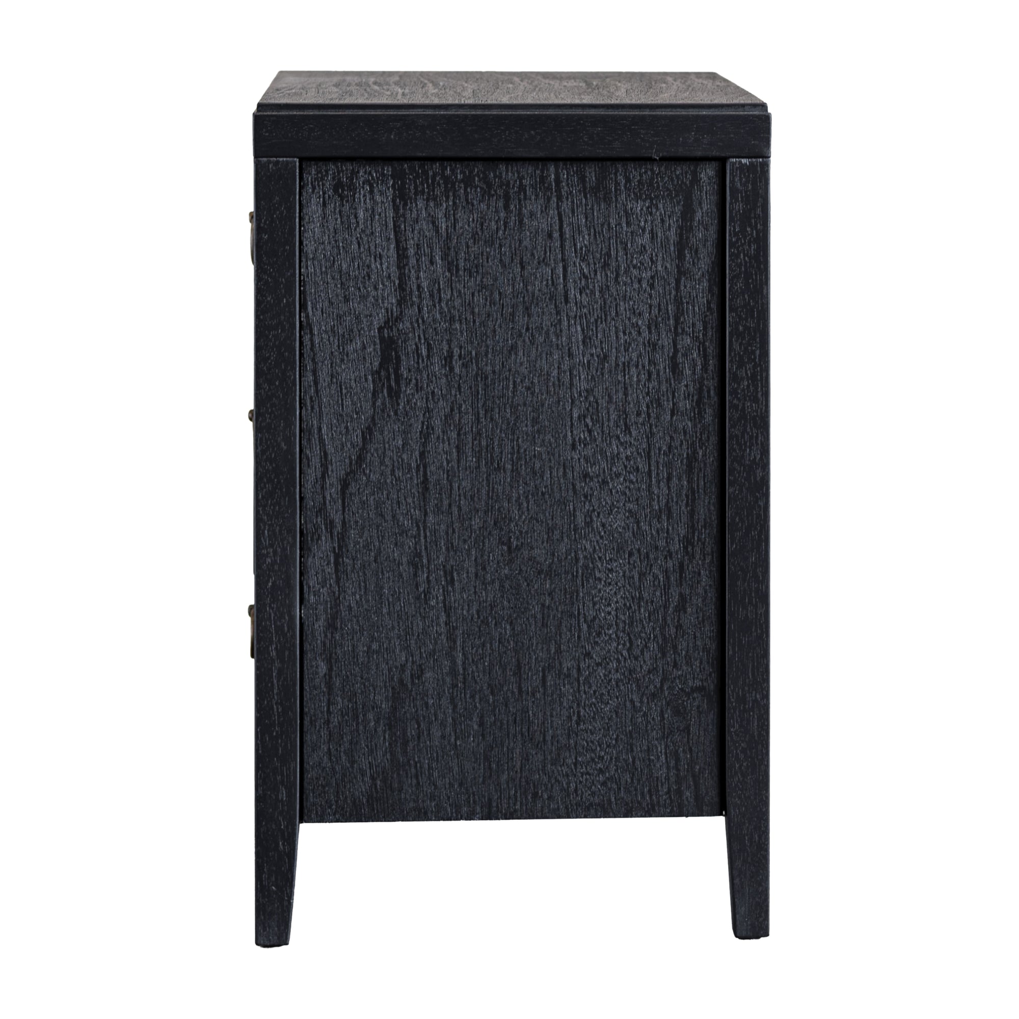 Haven 3 Drawer Nightstand Solid Wood nightstand