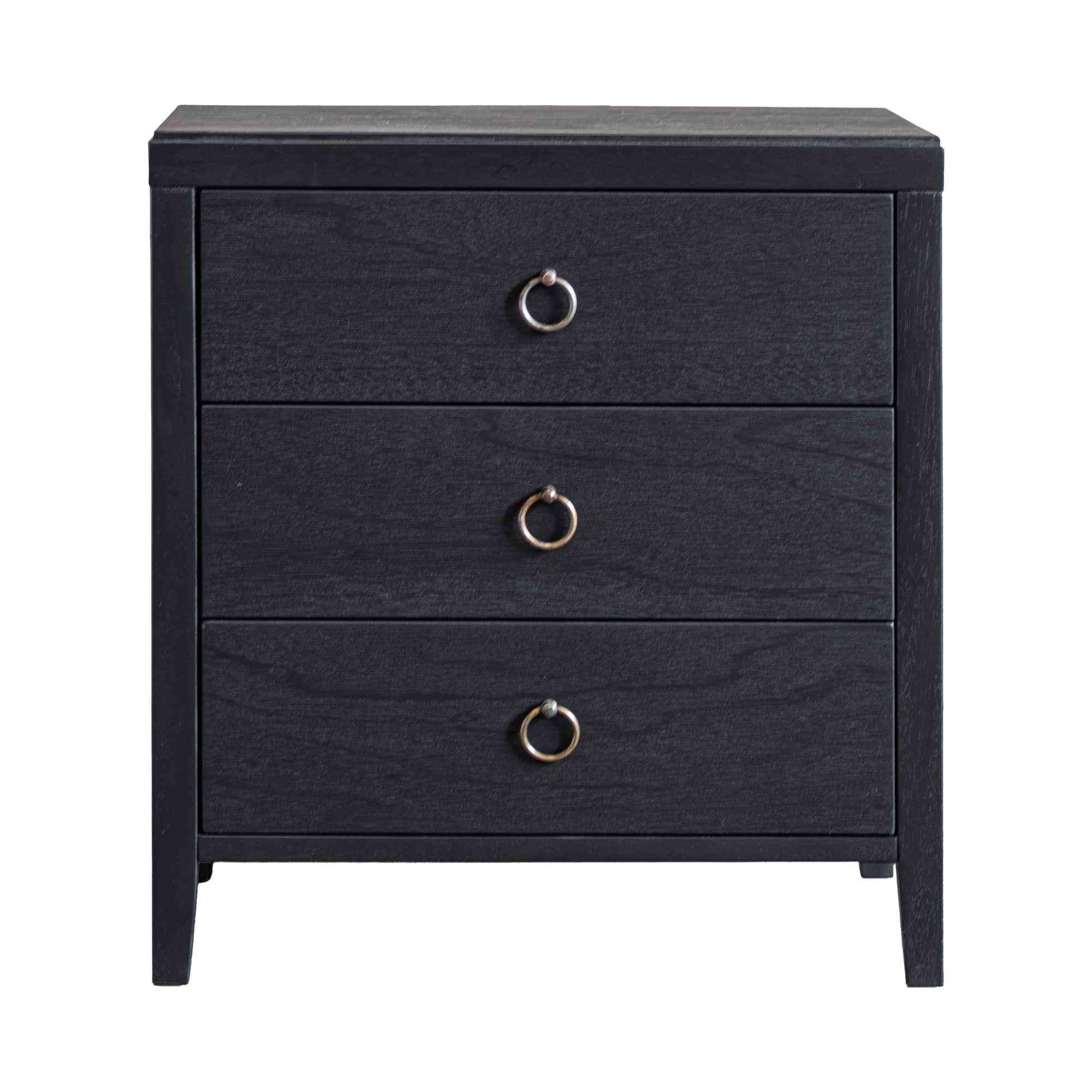 Haven 3 Drawer Nightstand Solid Wood nightstand