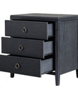 Haven 3 Drawer Nightstand Solid Wood nightstand