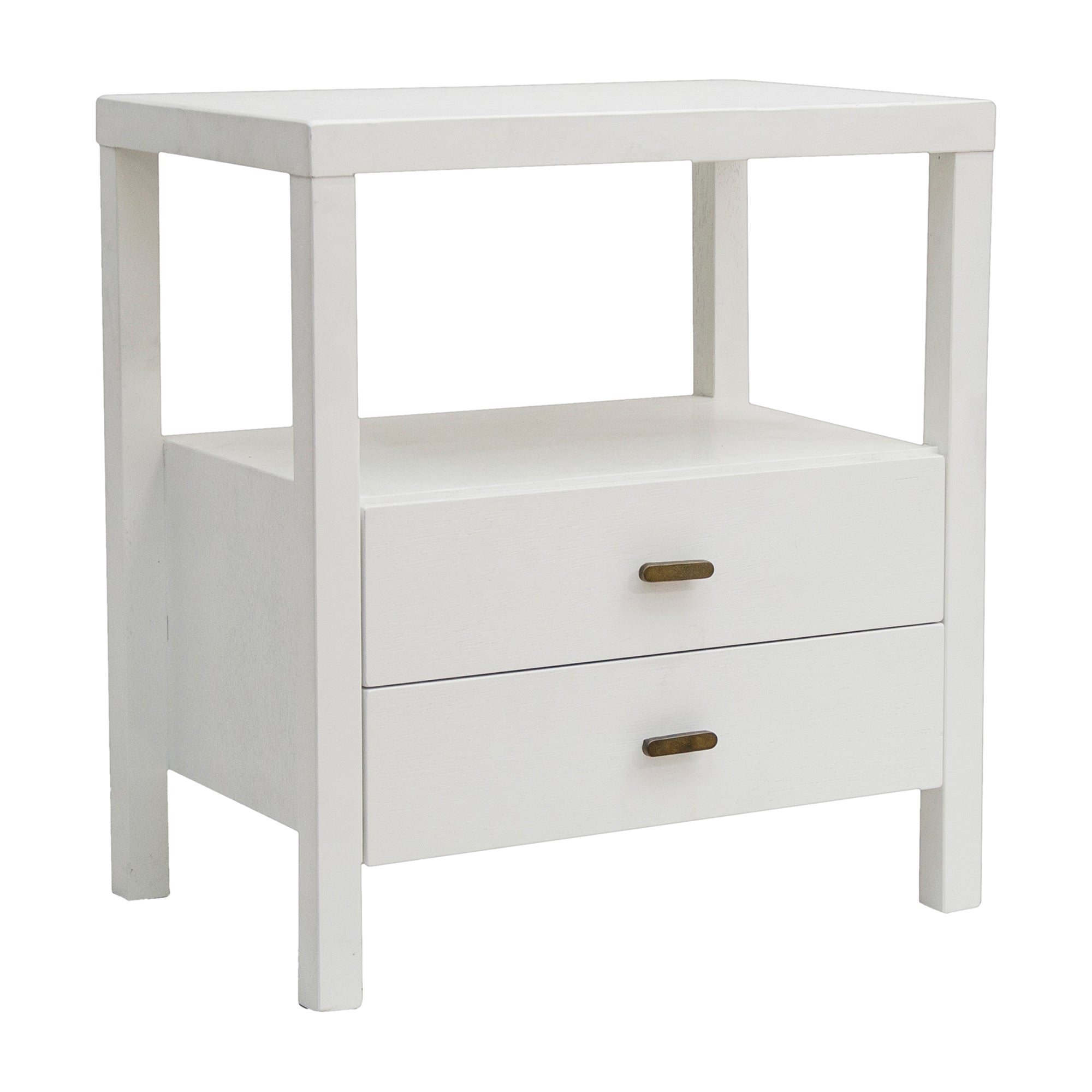 Wind Wood 2 Drawer Nightstand