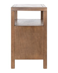 Marlow Mosaic Drawer Nightstand Solid Wood nightstand