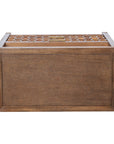 Marlow Mosaic Drawer Nightstand Solid Wood nightstand