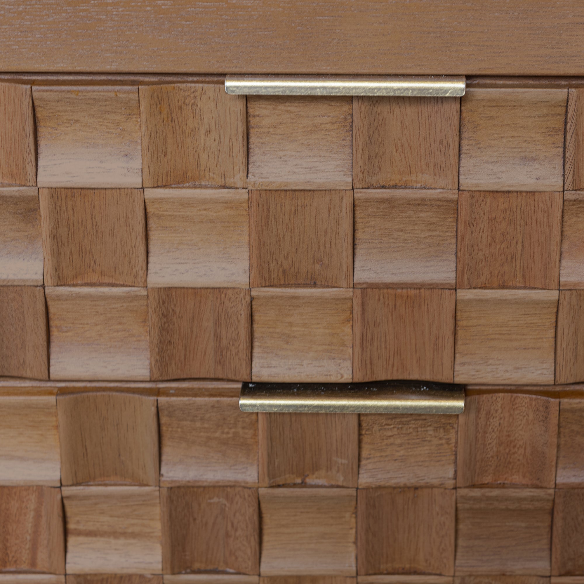 Marlow Mosaic Drawer Nightstand Solid Wood nightstand