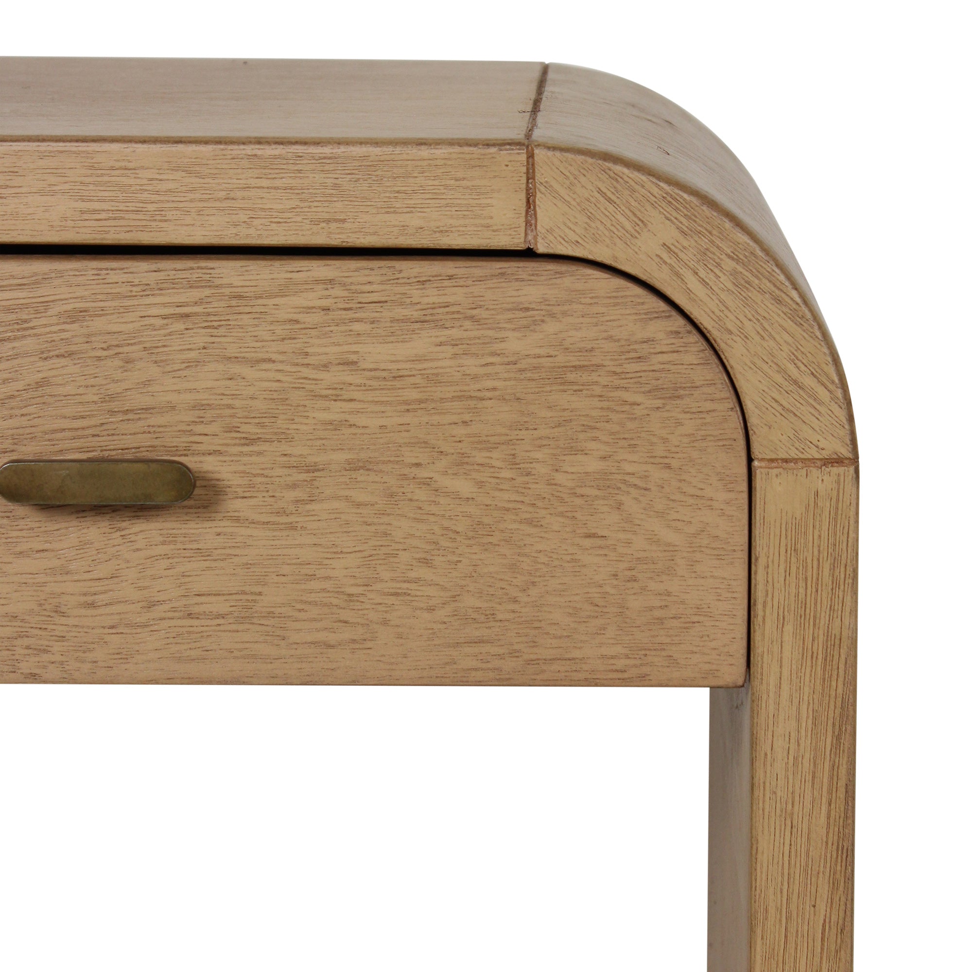 Arlo 1 Drawer Curved Nightstand