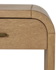 Arlo 1 Drawer Curved Nightstand