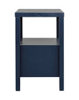 Rowan Cane Door Nightstand with Shelf