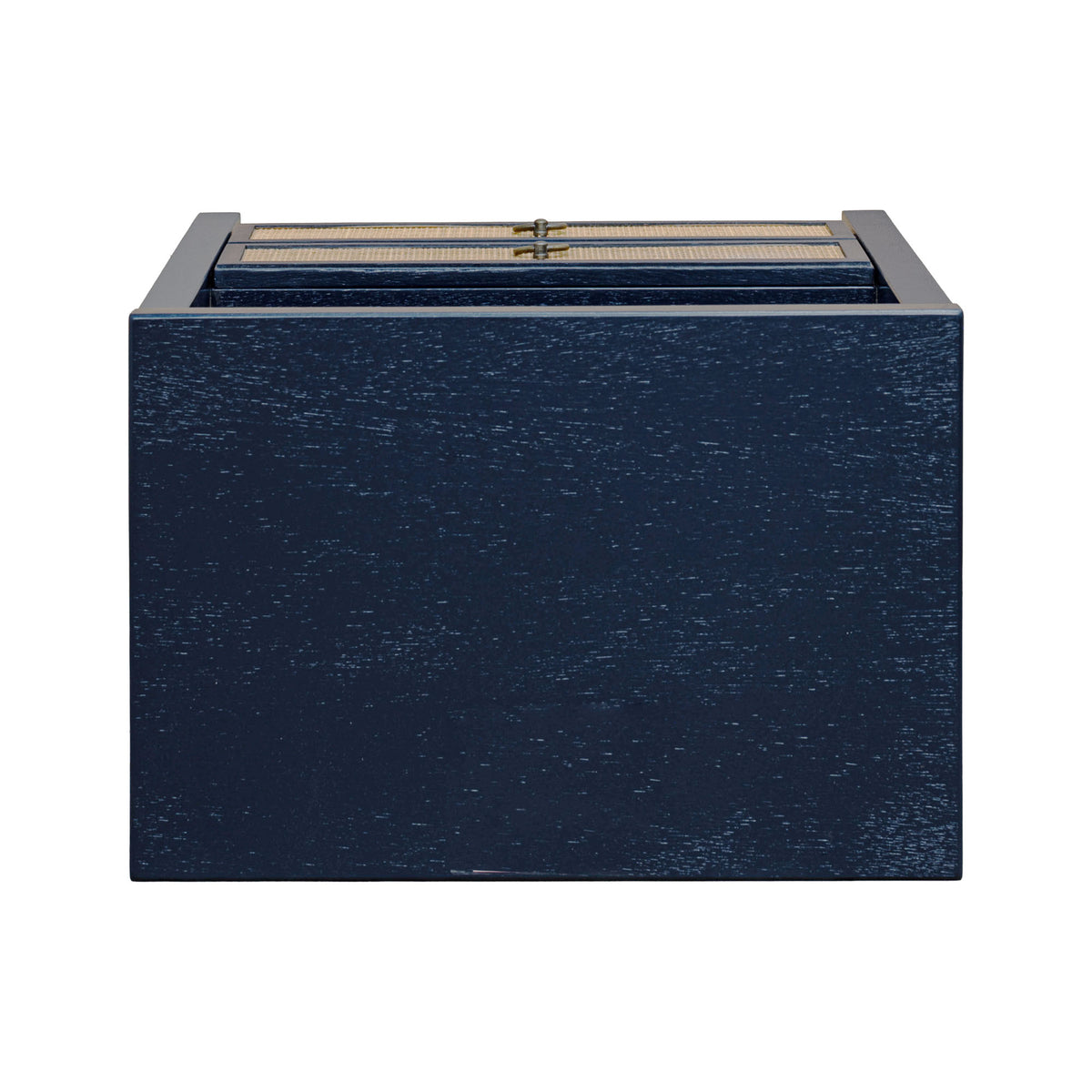 Rowan Cane Door Nightstand with Shelf