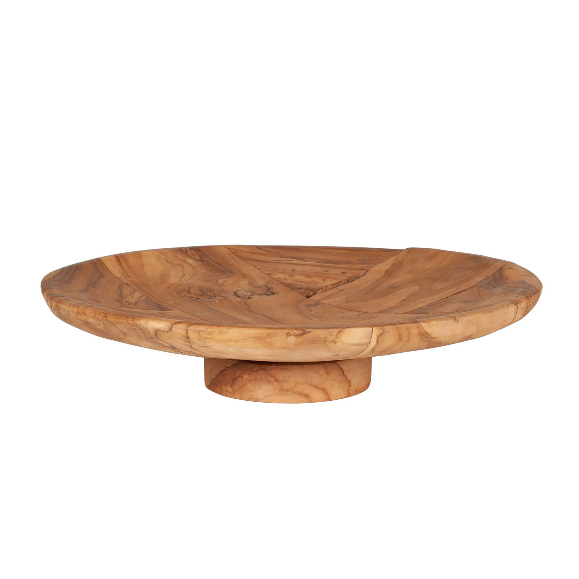 Maya Large Teak Decorative Bowl