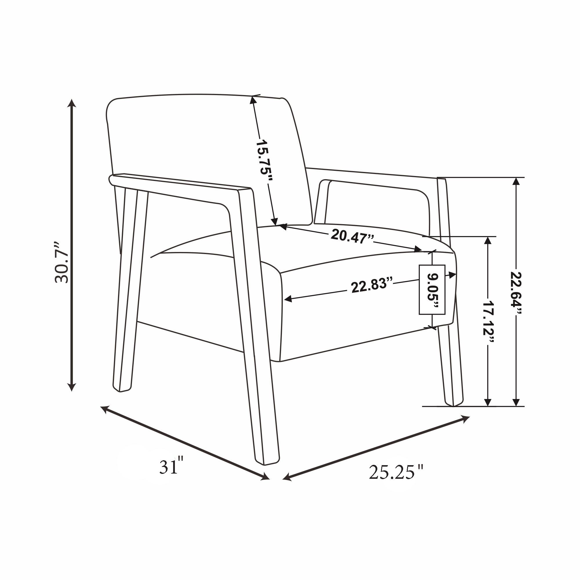 Kora Upholstered Occasional Chair