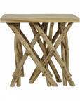 Natura Teak Branch Accent Table
