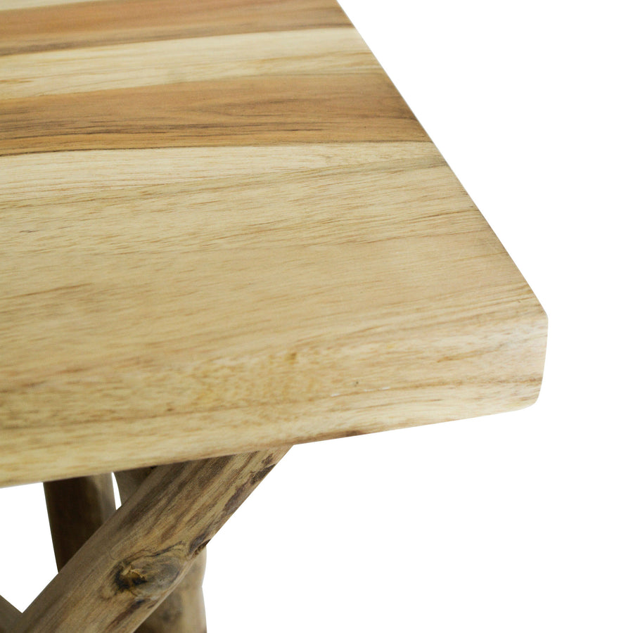 Natura Teak Branch Accent Table
