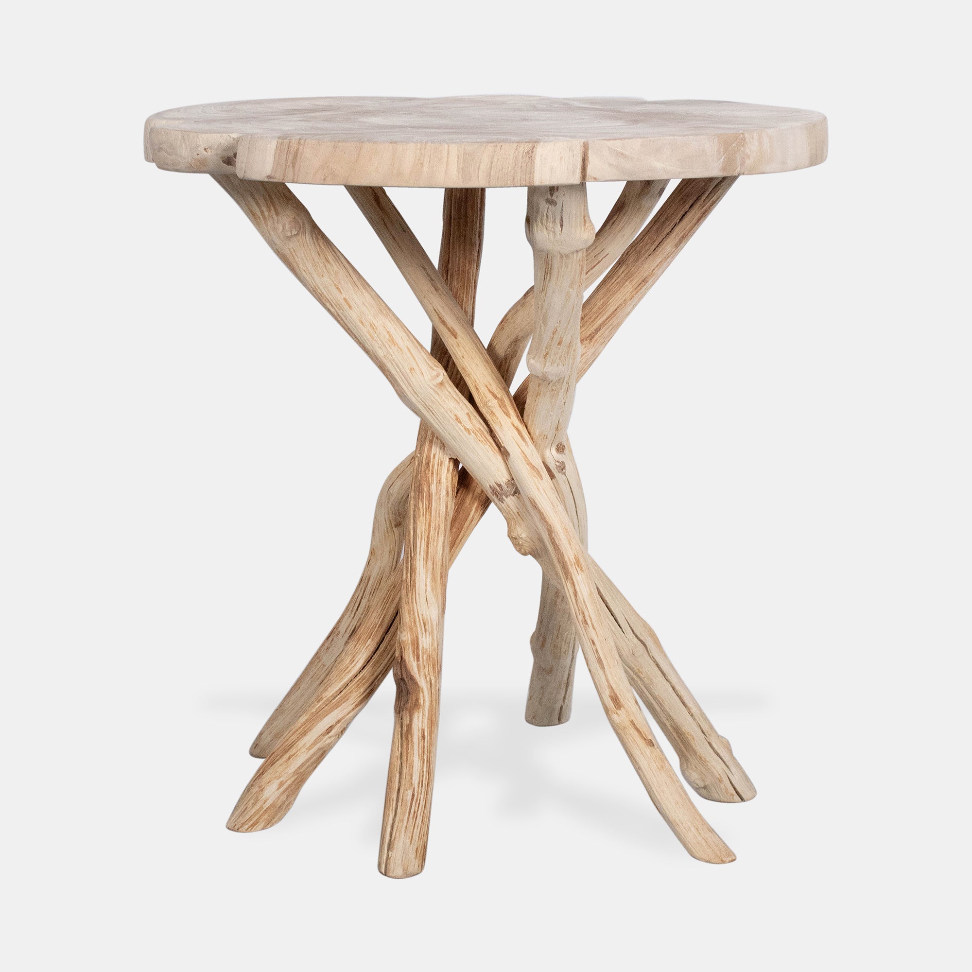 Merrill Teak Branch Accent Table