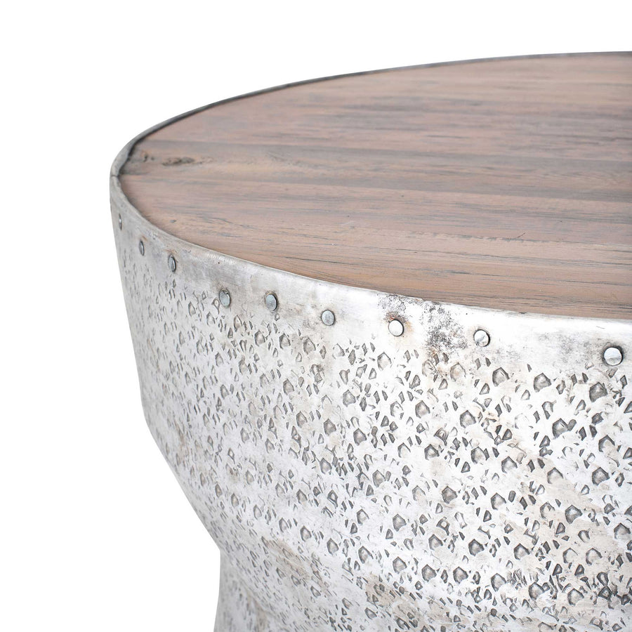 Lupton Wood and Metal Coffee Table