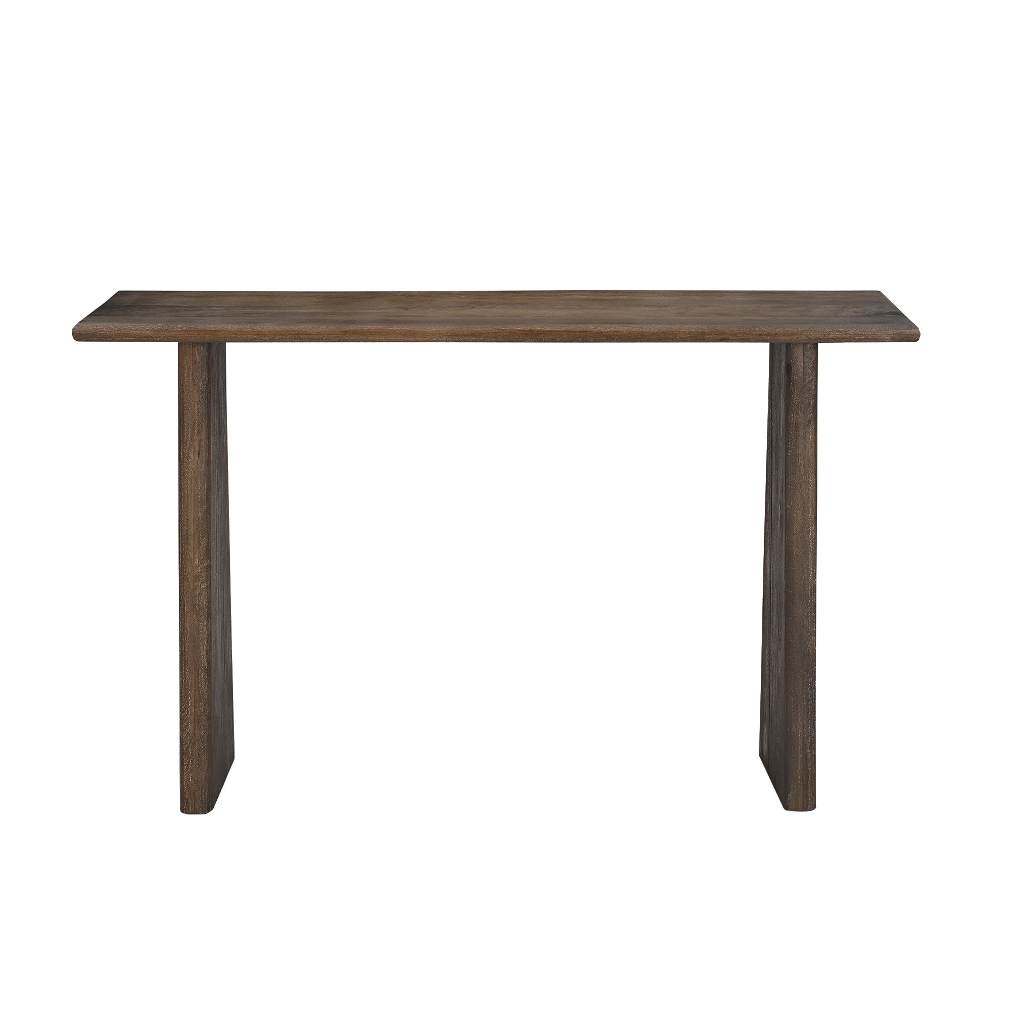 Indigo Road by Egypt Sherrod x East at Main Trapezium Plank Wood Console Table