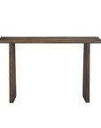 Indigo Road by Egypt Sherrod x East at Main Trapezium Plank Wood Console Table
