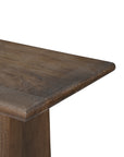 Indigo Road by Egypt Sherrod x East at Main Trapezium Plank Wood Console Table