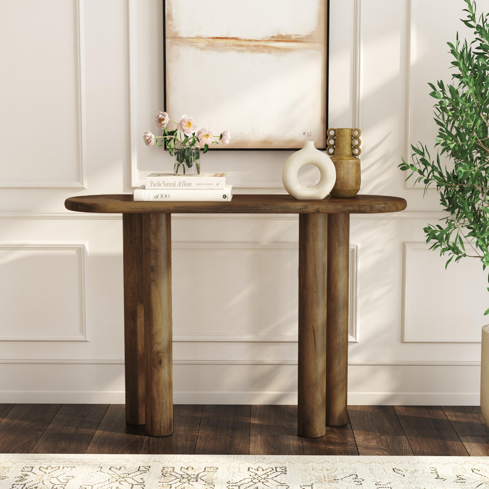 Indigo Road by Egypt Sherrod x East at Main Felix Four Column Console Table