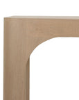 Addison Solid Wood Storage Console Table