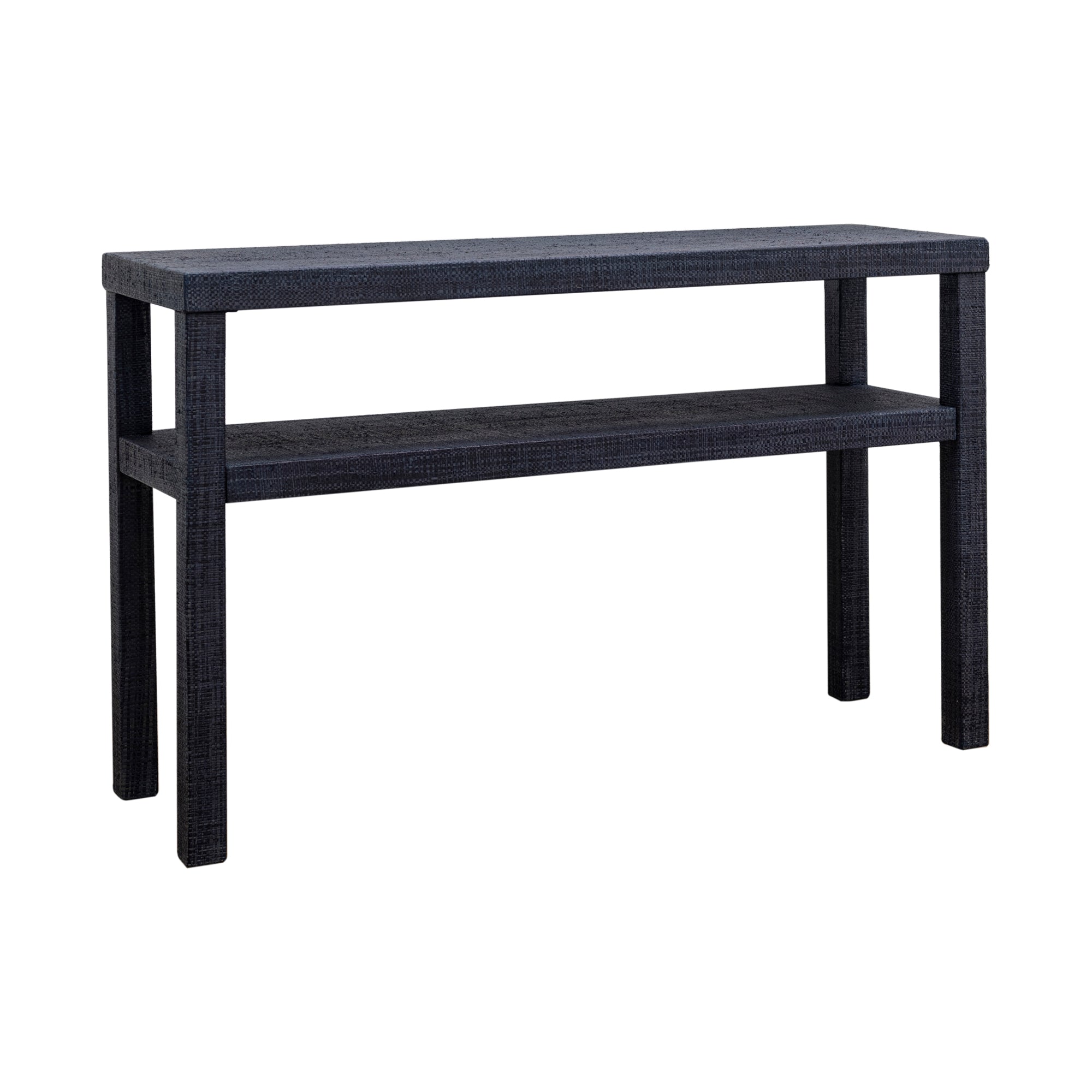 Indigo Road by Egypt Sherrod x East at Main Gia Raffia Console Table