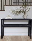Indigo Road by Egypt Sherrod x East at Main Gia Raffia Console Table